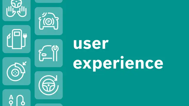 A word graphic for the term user experience
