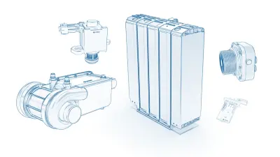 Fuel-cell component set