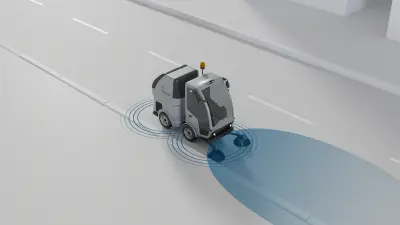 Powerful surround sensing systems from Bosch Engineering allow municipal vehicles to operate more safely and serve as the basis for automated driving processes. The combination of software and sensors allows us to create functionally safe automation solutions. 