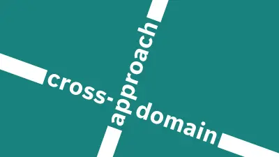 Wortgrafik cross-domain approach Energiemanagement