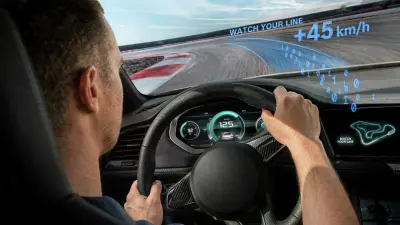 Visual for Coaching the Driver to visualize the recommendations for the driver