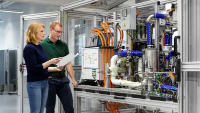 Fuel cell test bench